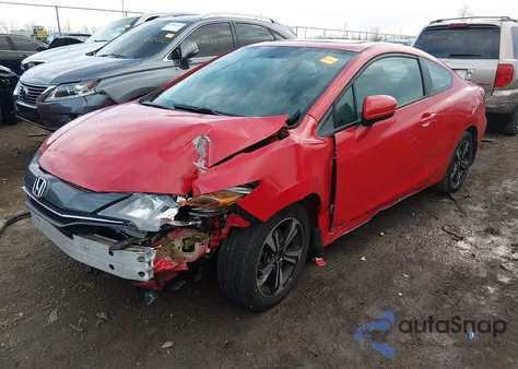 2015 Honda Civic Ex из США, поврежденный, VIN 2HGFG3B84FH507337